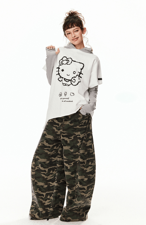 Pixel Kitty Graphic Tee - COPPING THREADS - CT Select