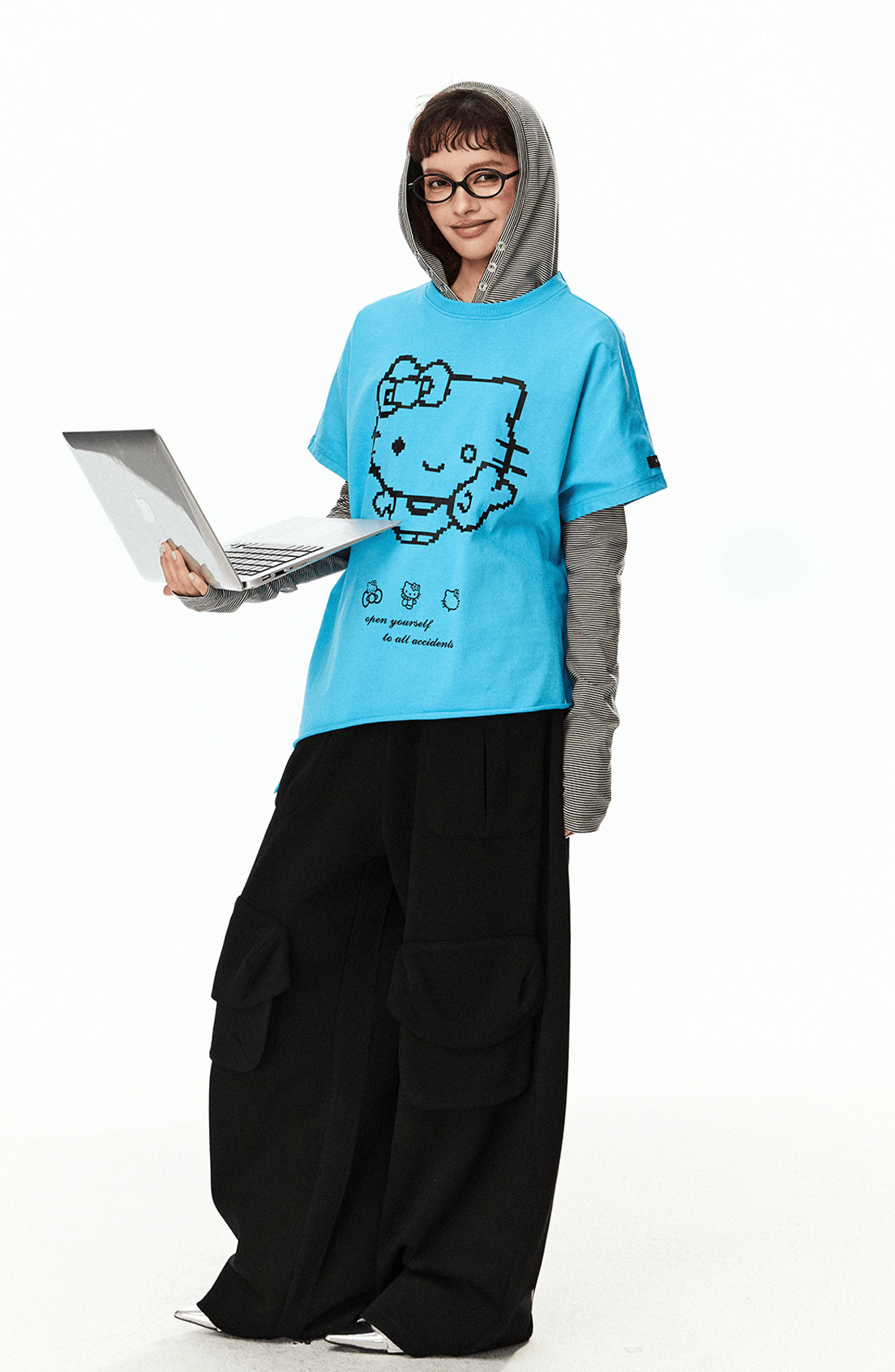 Pixel Kitty Graphic Tee - COPPING THREADS - CT Select