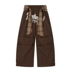 Plaid - Scarf Wide - Leg Cargo Pants - COPPING THREADS - CT Select
