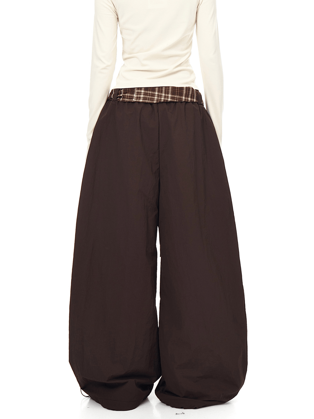 Plaid - Scarf Wide - Leg Cargo Pants - COPPING THREADS - CT Select