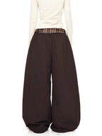 Plaid - Scarf Wide - Leg Cargo Pants - COPPING THREADS - CT Select