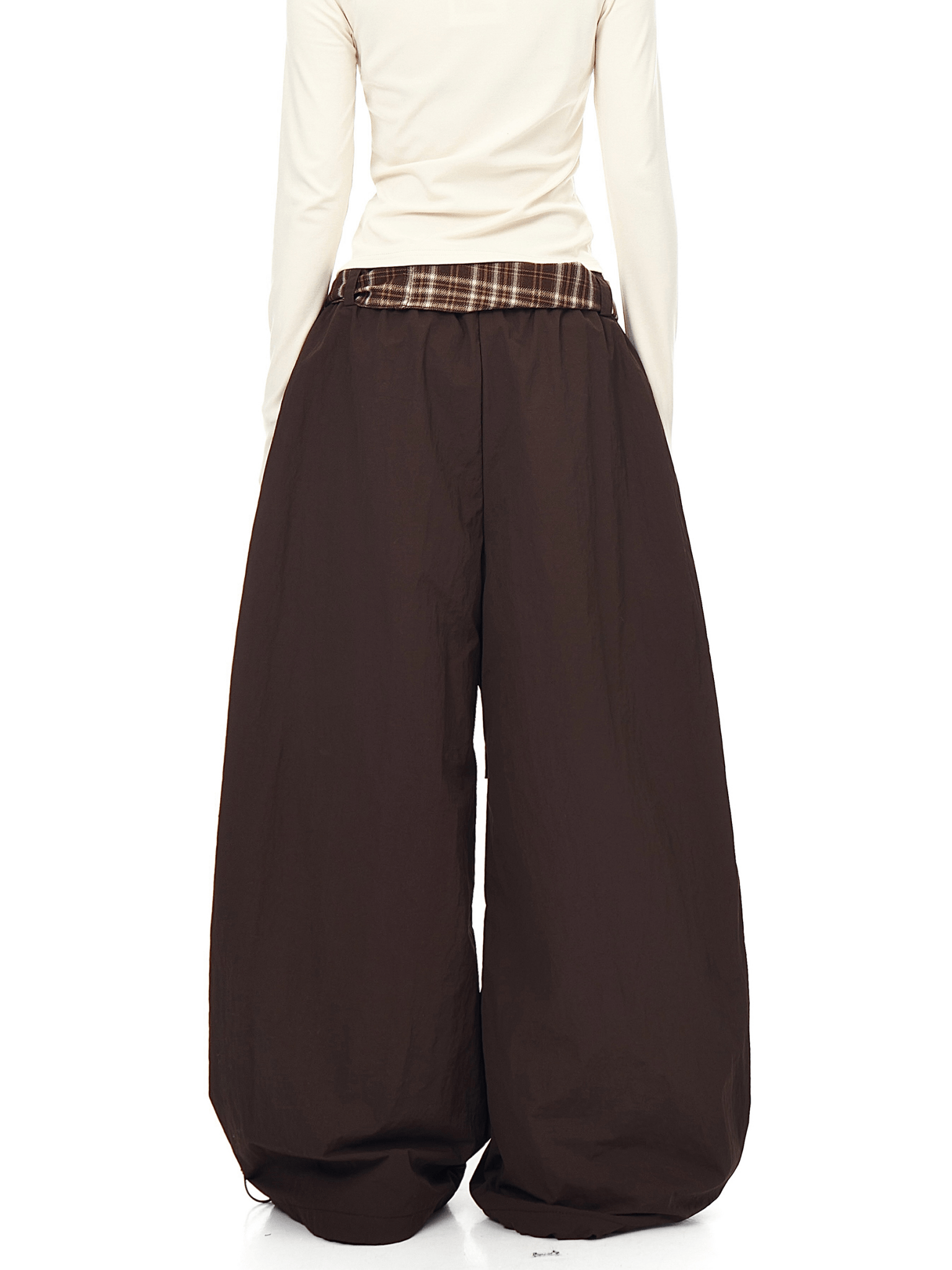Plaid - Scarf Wide - Leg Cargo Pants - COPPING THREADS - CT Select