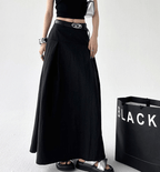 Pleated A-Line Maxi Skirt - CT802 - COPPING THREADS - CT Select