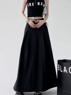 Pleated A-Line Maxi Skirt - CT802 - COPPING THREADS - CT Select
