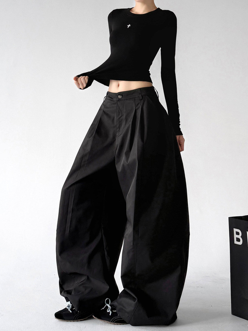 Pleated Balloon Pants - CT26955 - COPPING THREADS - CT ORIGINALS