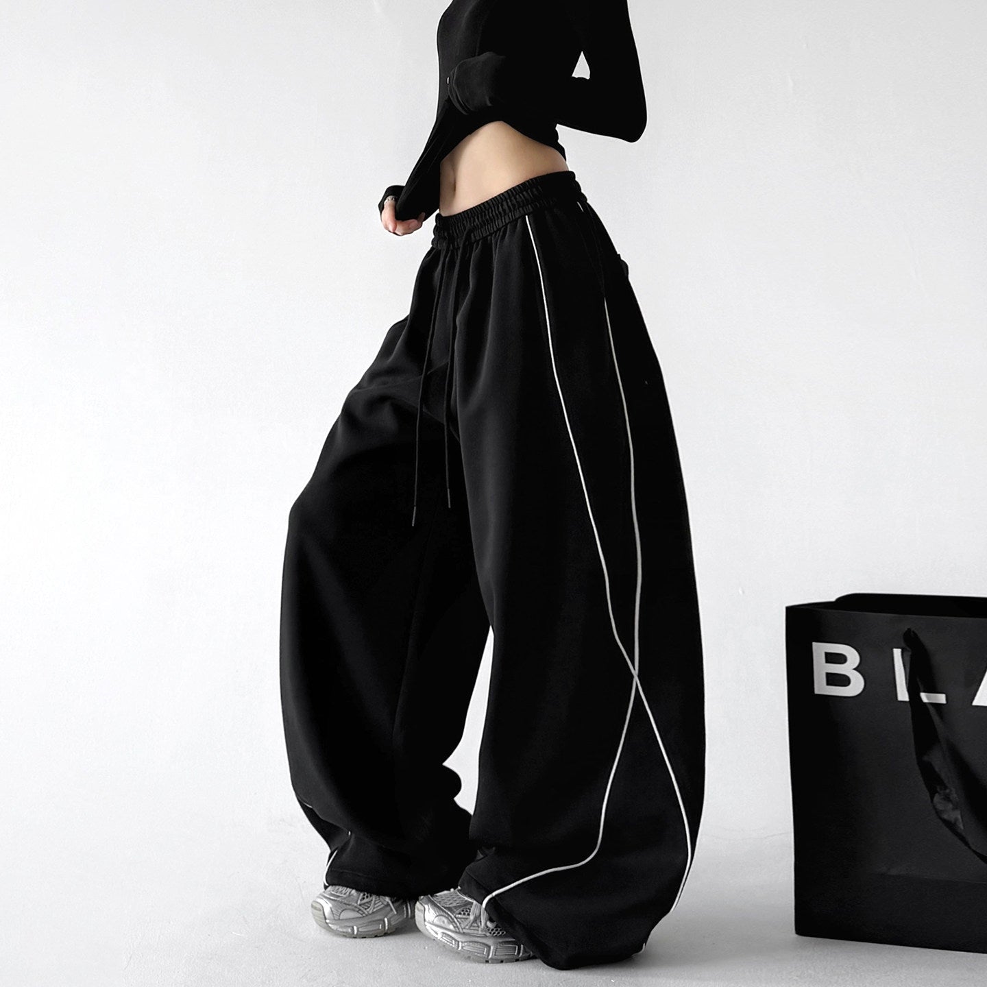 Pleated Balloon Sweatpants - CT8962 - COPPING THREADS - CT ORIGINALS