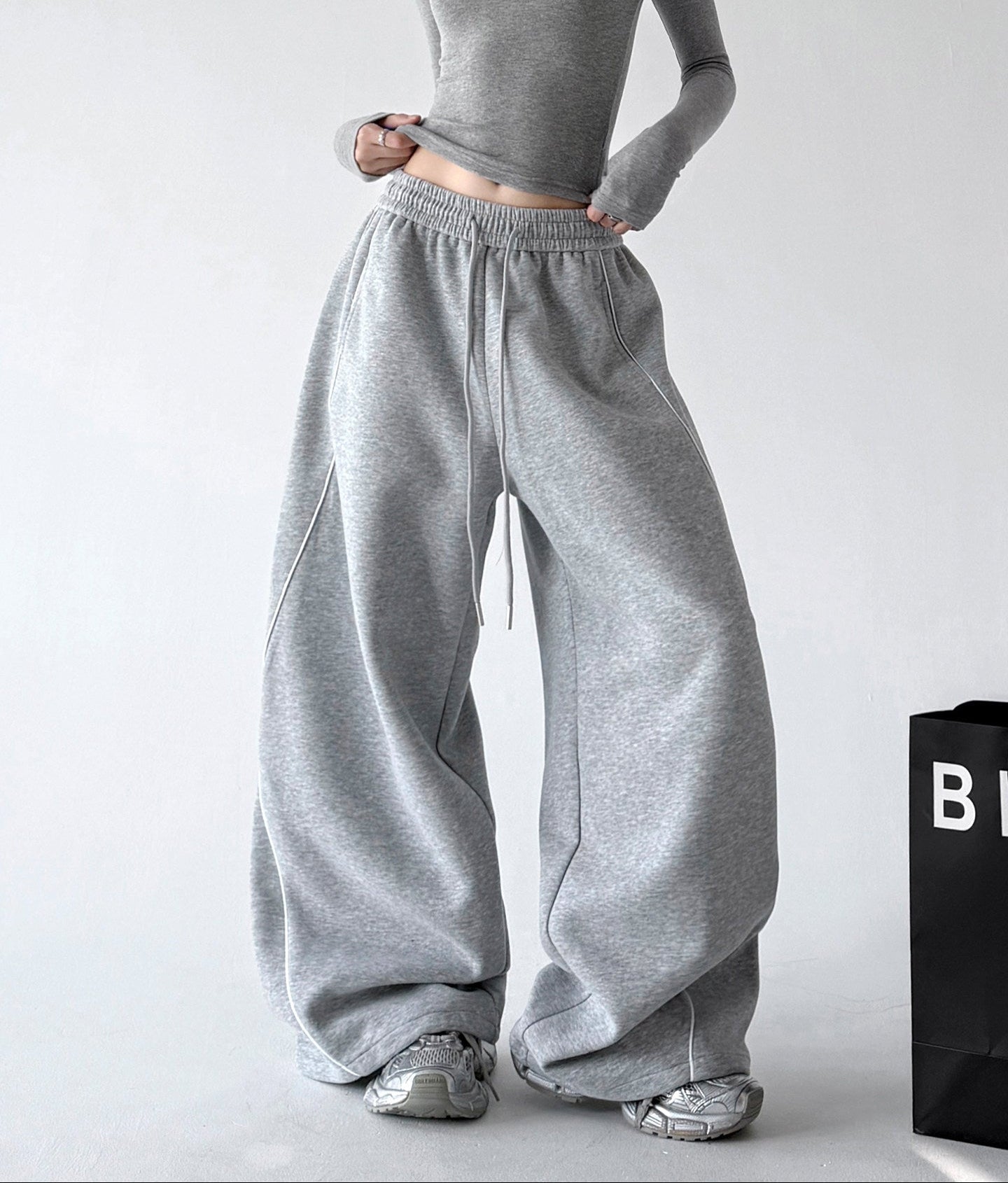 Pleated Balloon Sweatpants - CT8962 - COPPING THREADS - CT ORIGINALS