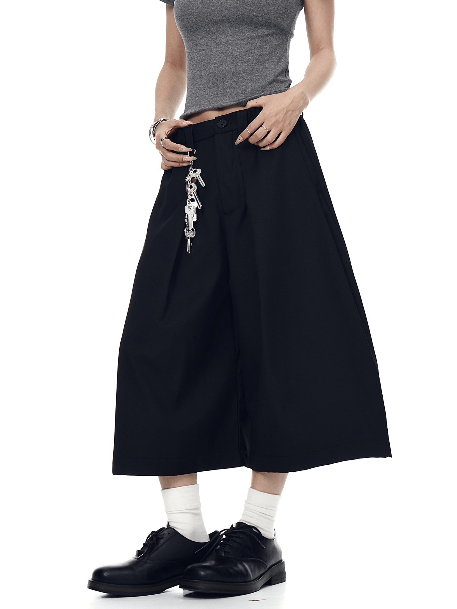 Pleated Clean - Fit Wide - Leg Trousers - COPPING THREADS - CT Select