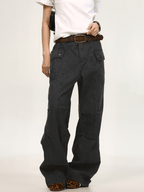 Pleated Detailing Cargo Pants - COPPING THREADS - CT Select