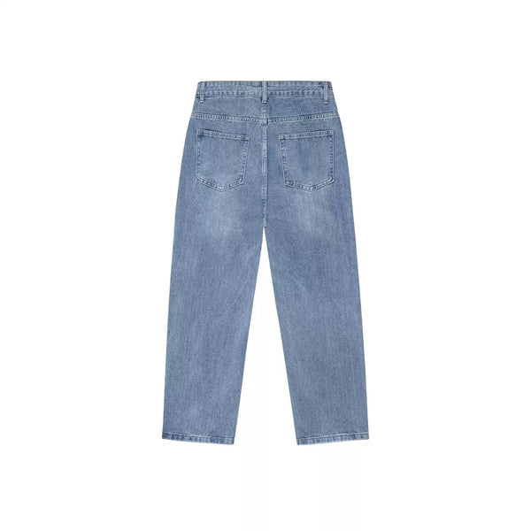 Pleated High-Rise Jeans - COPPING THREADS - IDLT