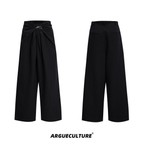 Pleated High Waist Wide - Leg Trousers - COPPING THREADS - ArguE CulturE