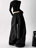 Pleated Ultra‑Wide Parachute Pants - COPPING THREADS - CT Select
