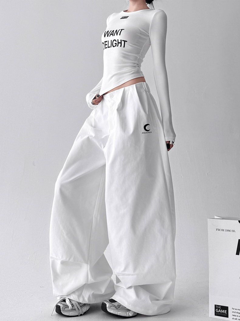 Pleated Ultra‑Wide Parachute Pants - COPPING THREADS - CT Select