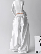 Pleated Ultra‑Wide Parachute Pants - COPPING THREADS - CT Select