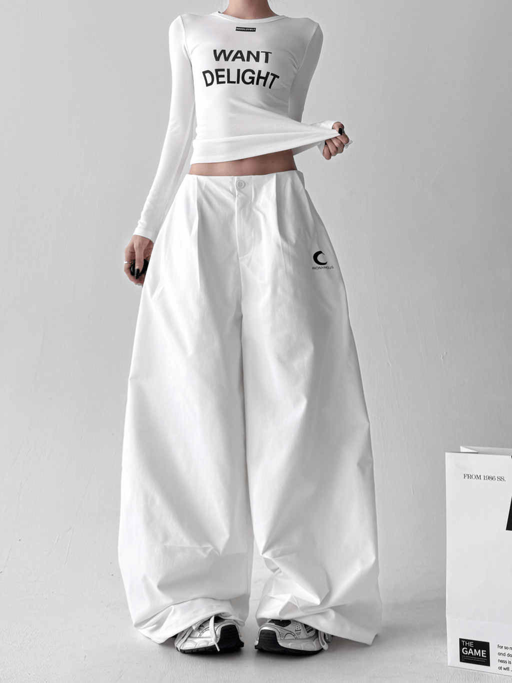 Pleated Ultra‑Wide Parachute Pants - COPPING THREADS - CT Select