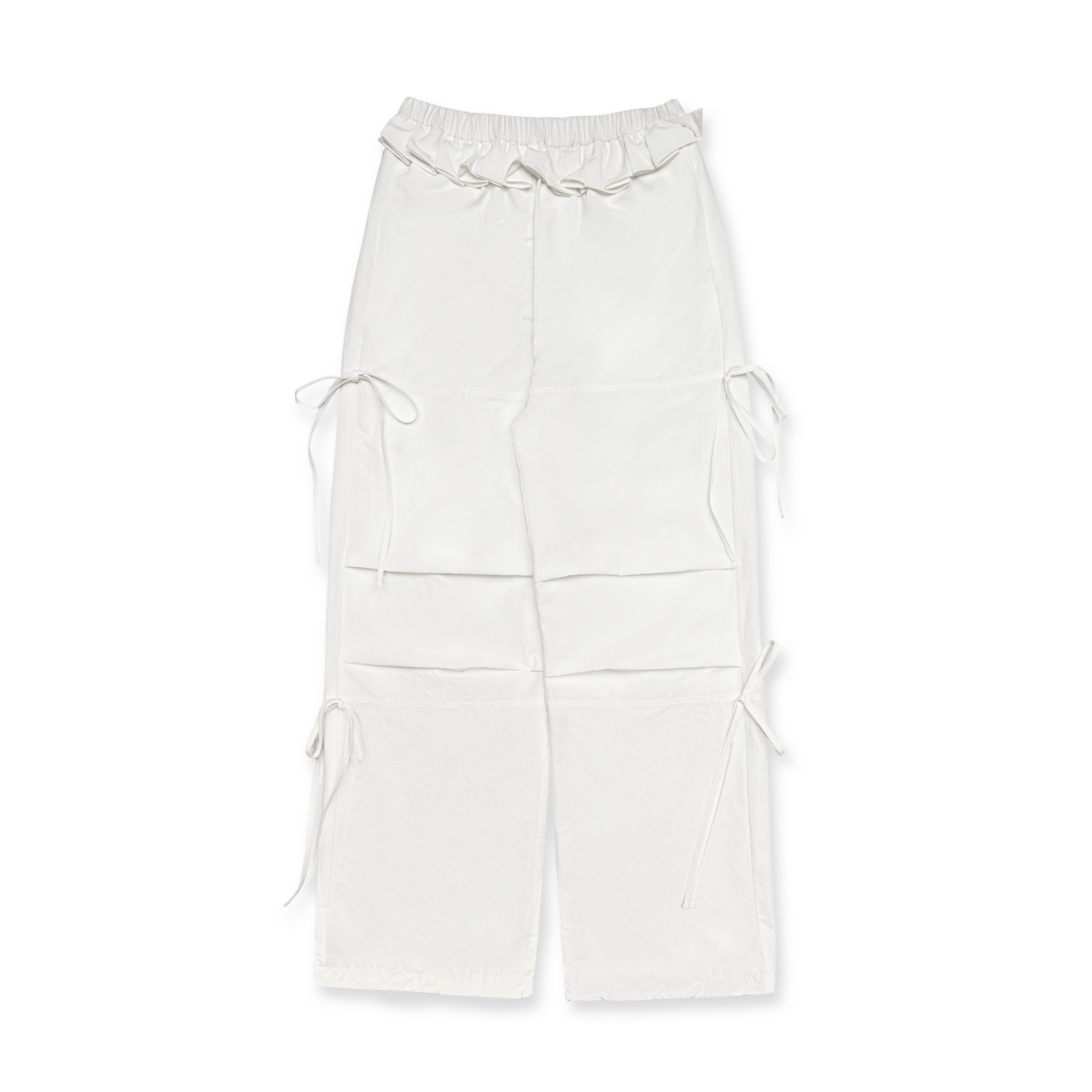 Pleated Waist Parachute Cargo Pants - COPPING THREADS - MOROMORO