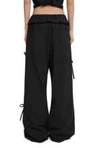 Pleated Waist Parachute Cargo Pants - COPPING THREADS - MOROMORO