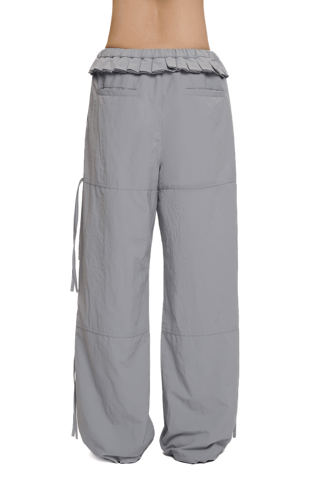 Pleated Waist Parachute Cargo Pants - COPPING THREADS - MOROMORO
