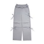 Pleated Waist Parachute Cargo Pants - COPPING THREADS - MOROMORO