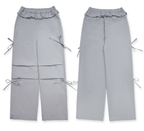 Pleated Waist Parachute Cargo Pants - COPPING THREADS - MOROMORO