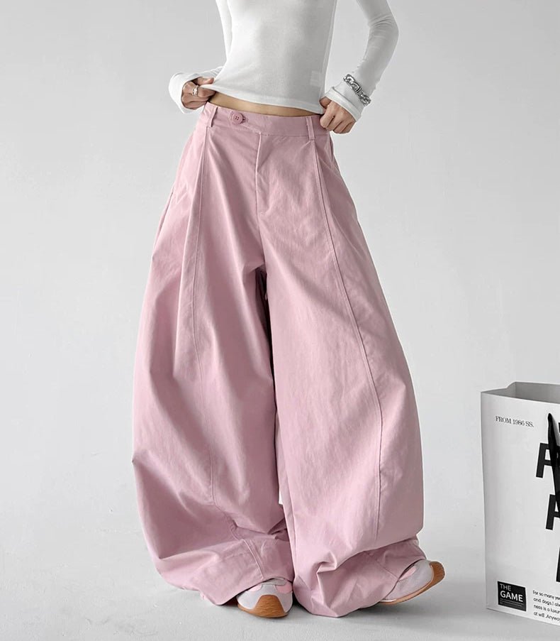 Pleated Wide-Leg Pants - COPPING THREADS - CT ORIGINALS