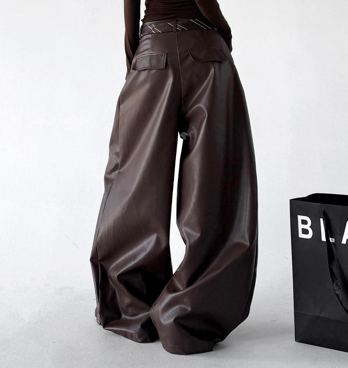 Pleated Wide-Leg Pants - COPPING THREADS - CT ORIGINALS