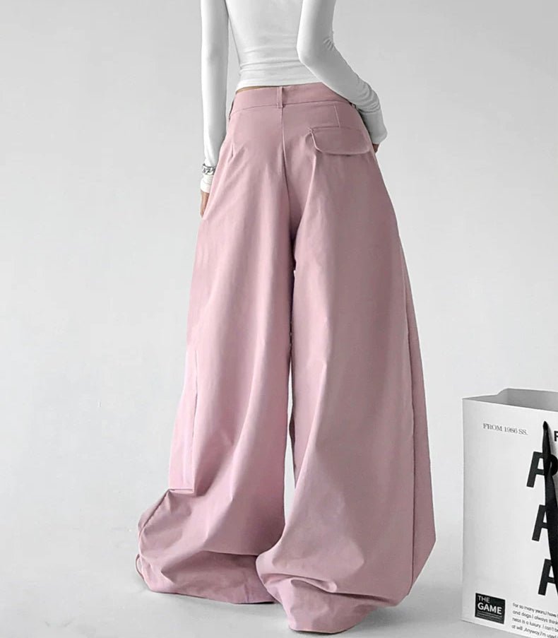 Pleated Wide-Leg Pants - COPPING THREADS - CT ORIGINALS