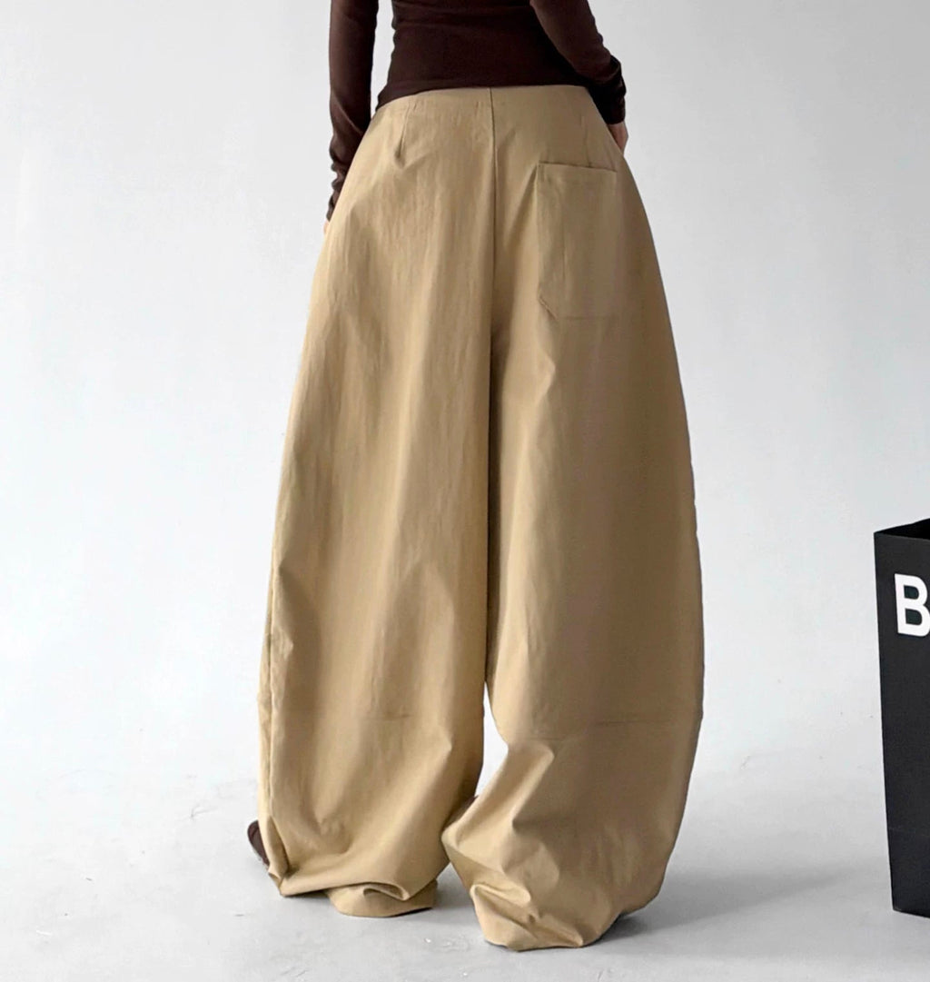 Pleated Wide-Leg Pants - COPPING THREADS - CT ORIGINALS