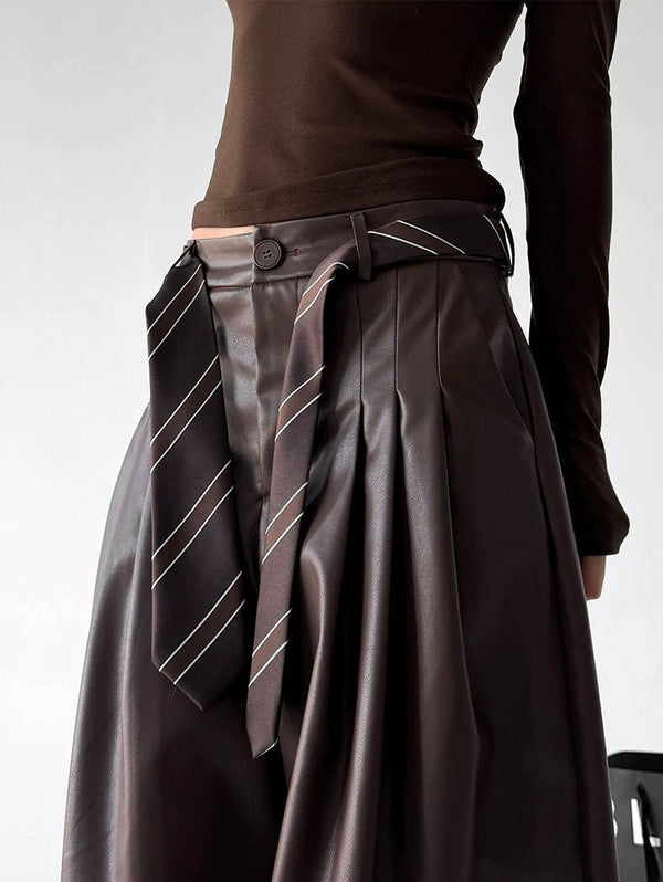 Pleated Wide-Leg Pants - COPPING THREADS - CT ORIGINALS