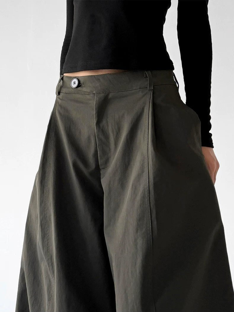 Pleated Wide-Leg Pants - COPPING THREADS - CT ORIGINALS