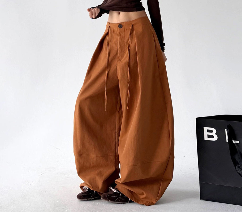 Pleated Wide-Leg Pants - COPPING THREADS - CT ORIGINALS