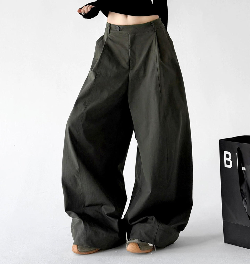 Pleated Wide-Leg Pants - COPPING THREADS - CT ORIGINALS