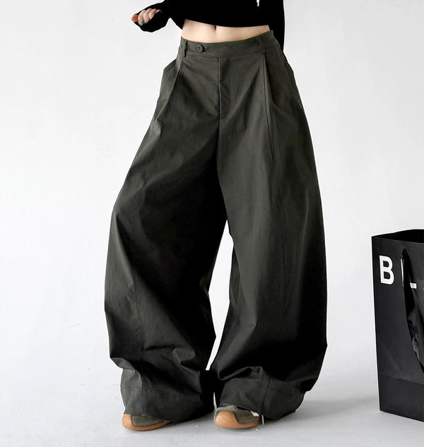 Pleated Wide-Leg Pants - COPPING THREADS - CT ORIGINALS