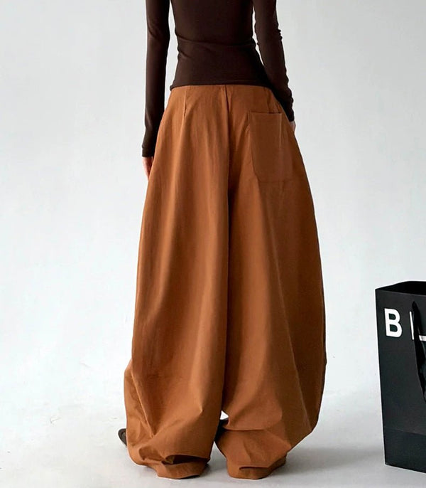 Pleated Wide-Leg Pants - COPPING THREADS - CT ORIGINALS