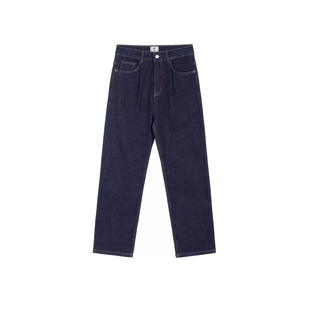 Pleated Wide-Leg Stretch Jeans - COPPING THREADS - IDLT