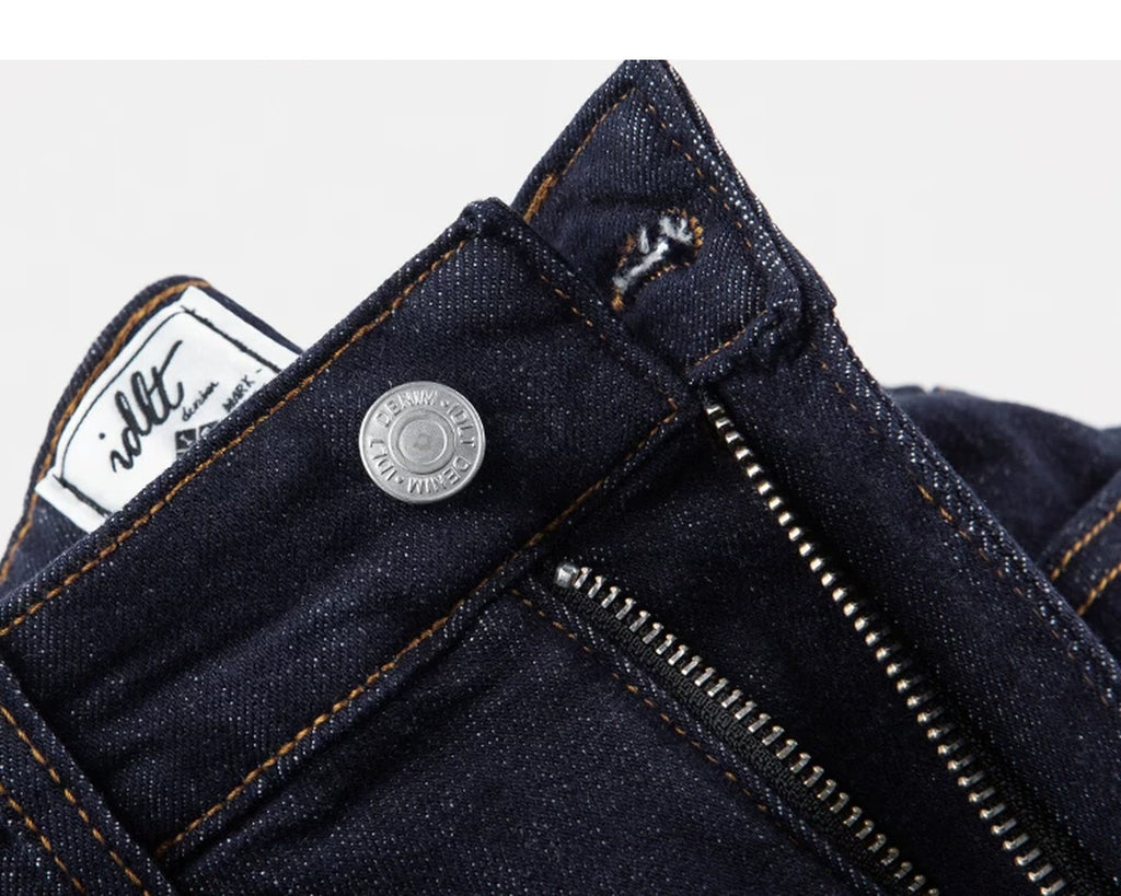 Pleated Wide-Leg Stretch Jeans - COPPING THREADS - IDLT