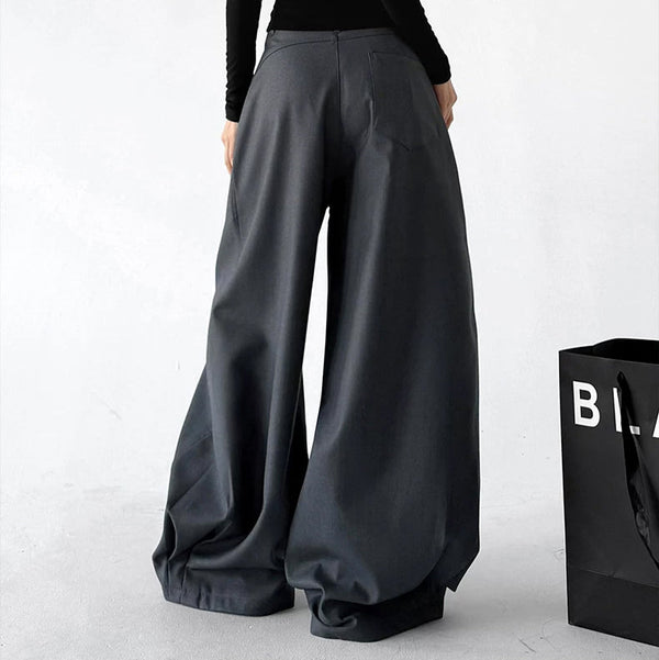 Pleated Wide-Leg Suit Trousers - COPPING THREADS - CT ORIGINALS