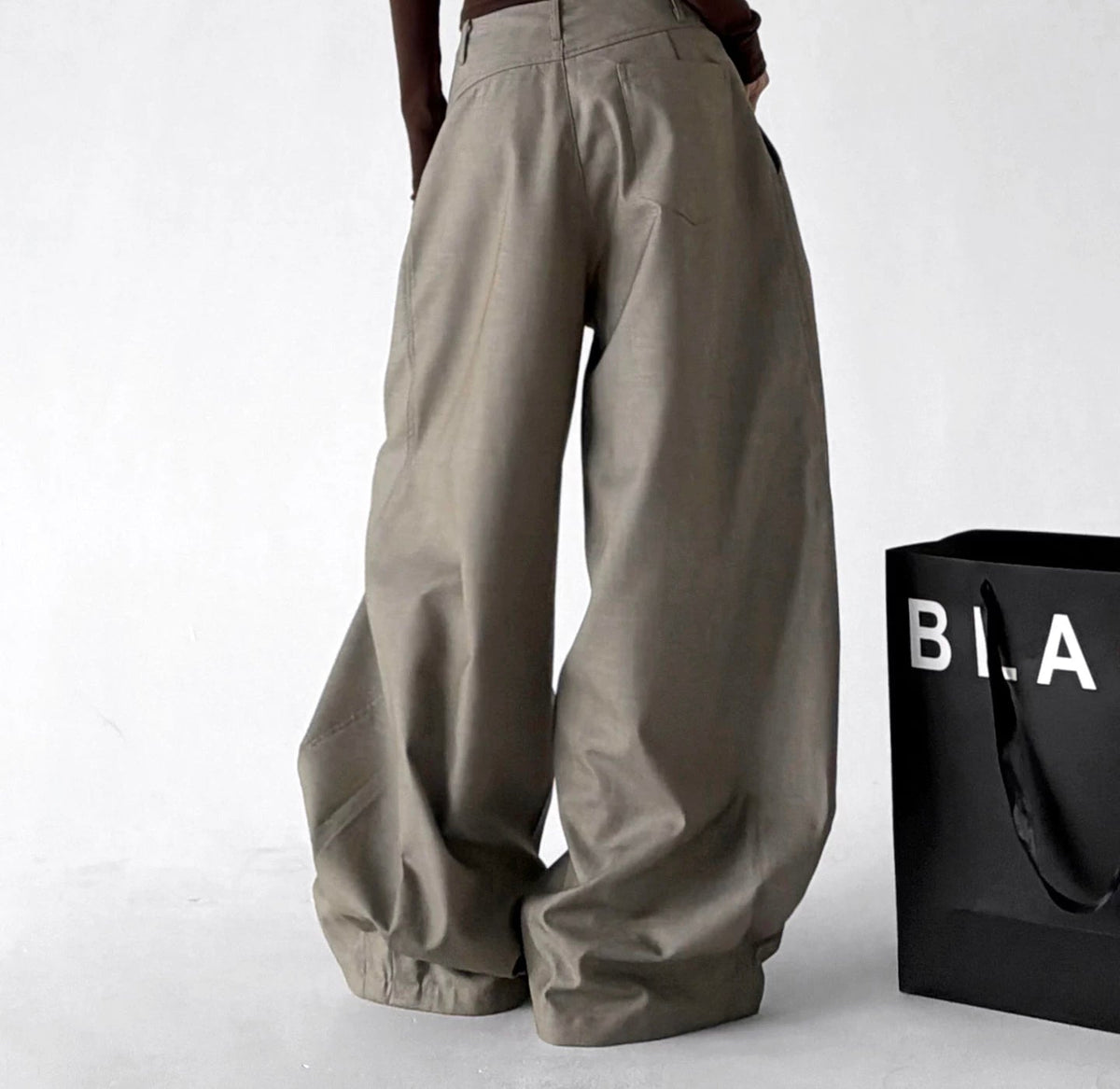 Pleated Wide-Leg Suit Trousers - COPPING THREADS - CT ORIGINALS