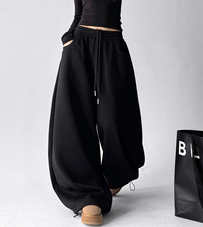 Plush Fleece - Lined Wide - Leg Sweatpants - COPPING THREADS - CT Select