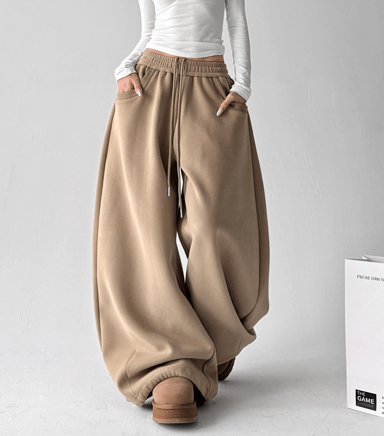 Plush Fleece - Lined Wide - Leg Sweatpants - COPPING THREADS - CT Select