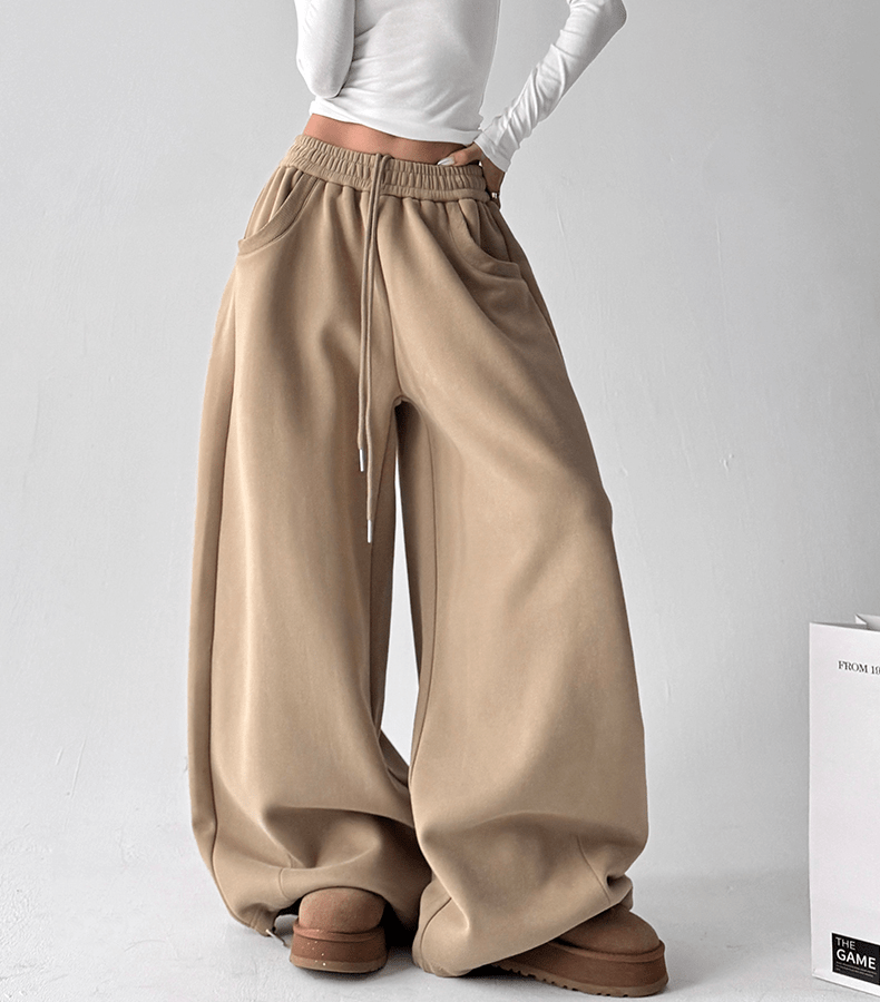 Plush Fleece - Lined Wide - Leg Sweatpants - COPPING THREADS - CT Select Main image