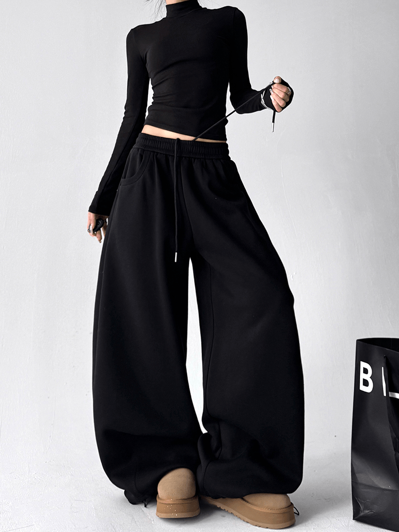 Plush Fleece - Lined Wide - Leg Sweatpants - COPPING THREADS - CT Select