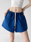 Pocket Drawstring Wide-Leg Shorts - CT66161 - COPPING THREADS - CT ORIGINALS