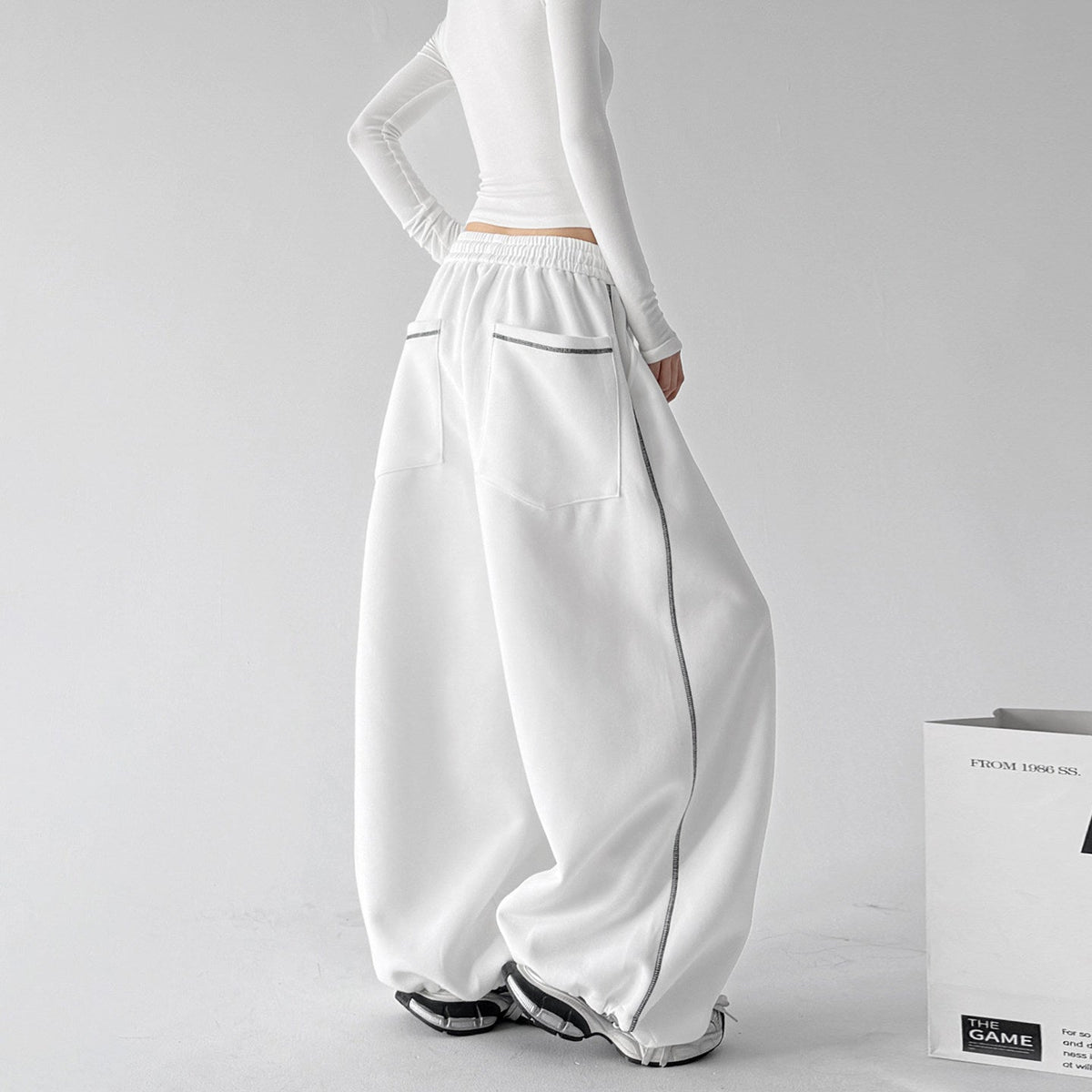 Pocketed Balloon Sweatpants - CT223 - COPPING THREADS - CT ORIGINALS