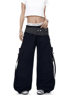 Polka - Dot Flap Parachute Cargo Pants - COPPING THREADS - CT Select