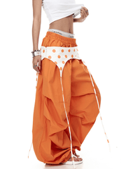 Polka Dot Layered Paratrooper Pants - COPPING THREADS - CT Select
