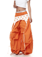 Polka Dot Layered Paratrooper Pants - COPPING THREADS - CT Select