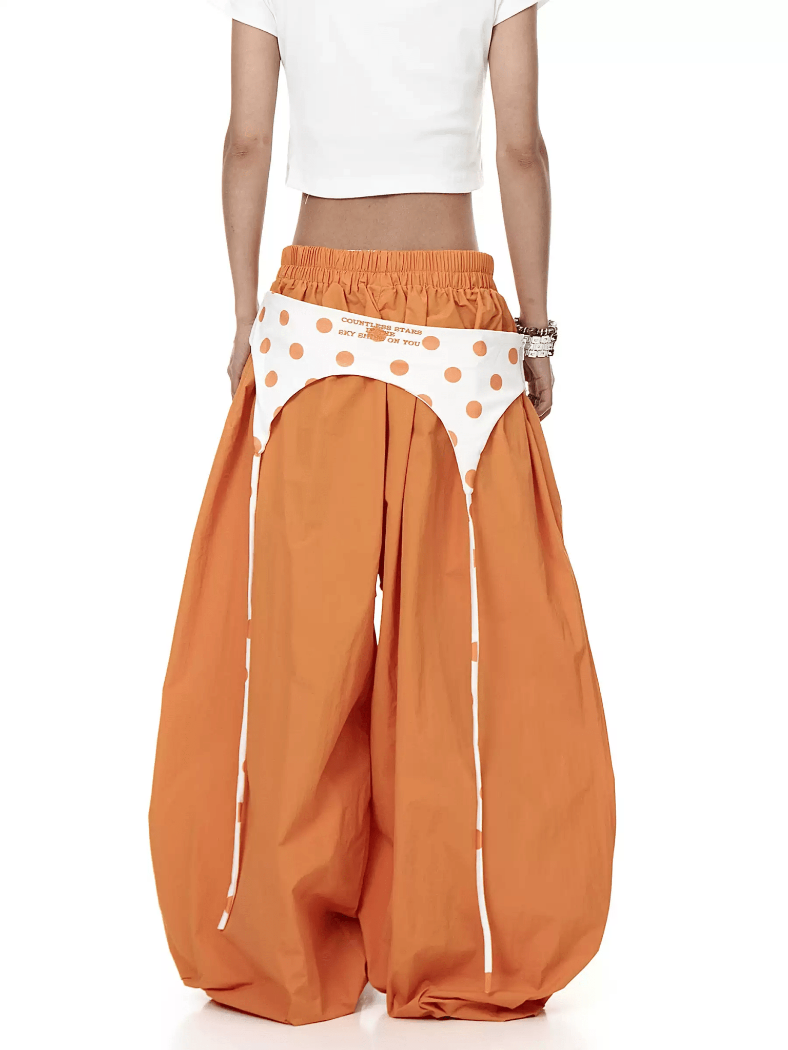 Polka Dot Layered Paratrooper Pants - COPPING THREADS - CT Select