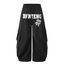 Polka Dot Letter Print Parachute Cargo Pants - COPPING THREADS - CT Select