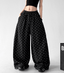 Polka Dot Linen - Blend Wide - Leg Pants - CT66121 - COPPING THREADS - CT Select